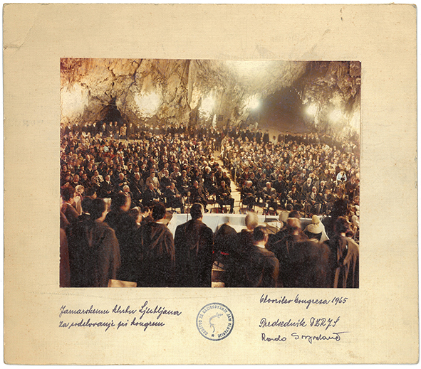 1960 - Zahvala DZRJS - za sodelovanje pri mednarodnem kongresu